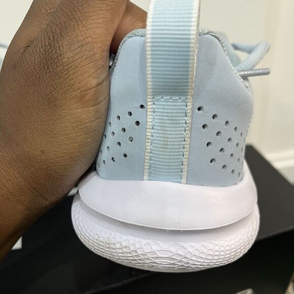 Women’s Under Armour Charged Assert 9 Running Shoes Women’s Size 8 Blue/Gray - Picture 3 of 7